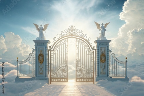 Pearly Gate Images – Browse 1,944 Stock Photos, Vectors, and