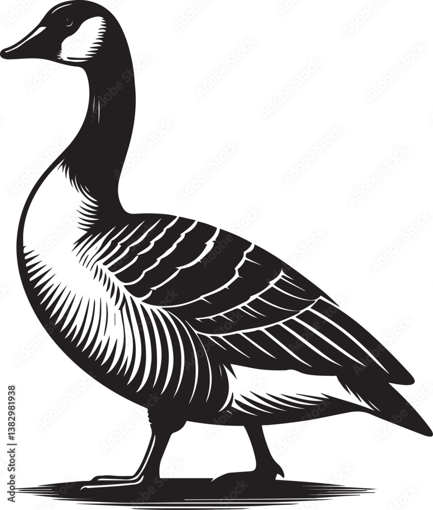Fototapeta premium Goose vector