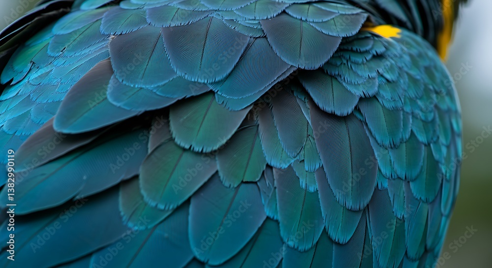 Fototapeta premium Sapphire Scaled AI Generated