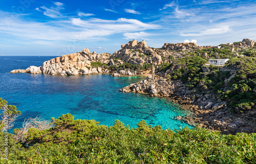 Fotografie Cala Spinosa of Capo Testa, near Santa Teresa di Gallura village, Sardinia, Italy
