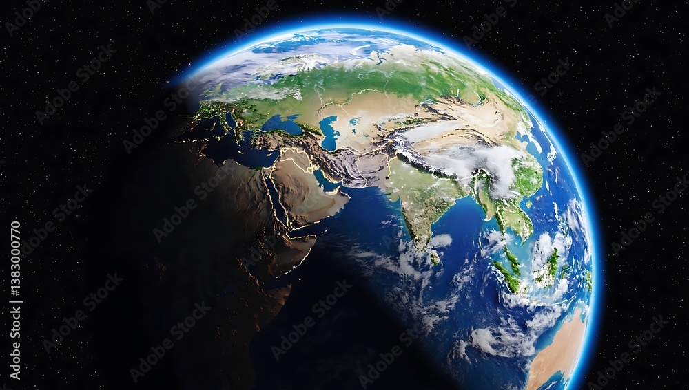 Fototapeta premium Planet Earth from space