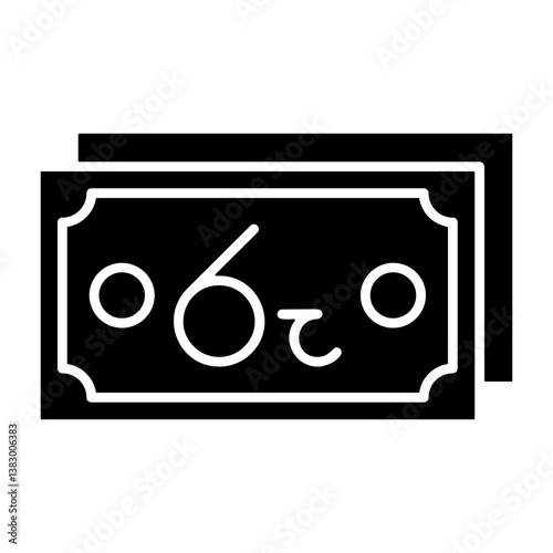 Sri Lankan Rupee Note Icon