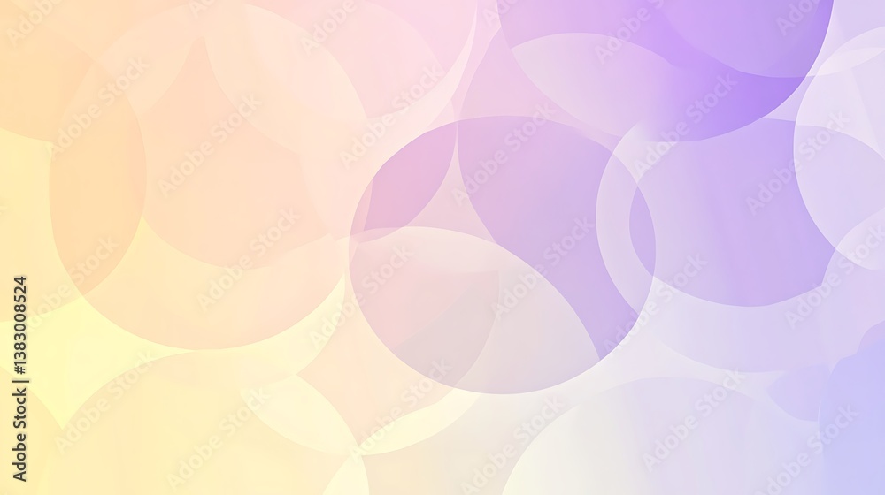 Abstract Pastel Circles Soft Gradient Background Abstract Pastel Circles Soft Gradient Background