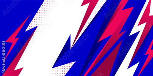 stylish sports background with geometric sharp shapes