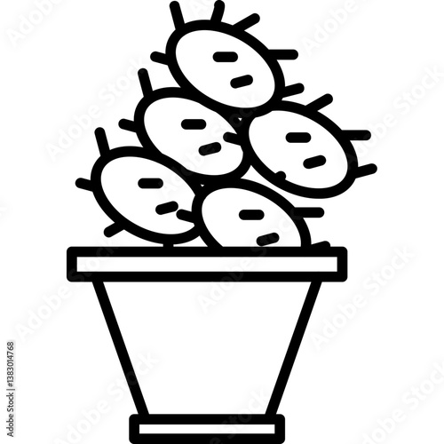 Prickly Pear Fruit Icon