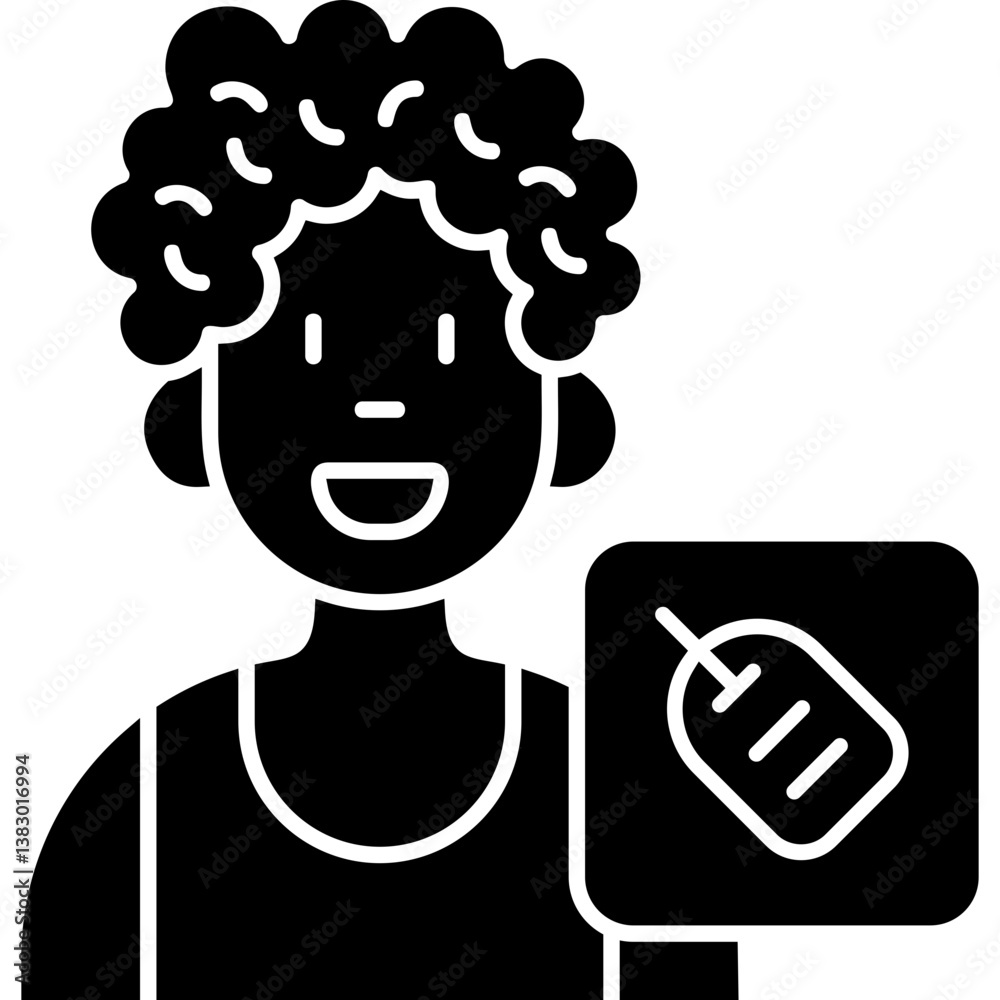 Fototapeta premium Tag Icon