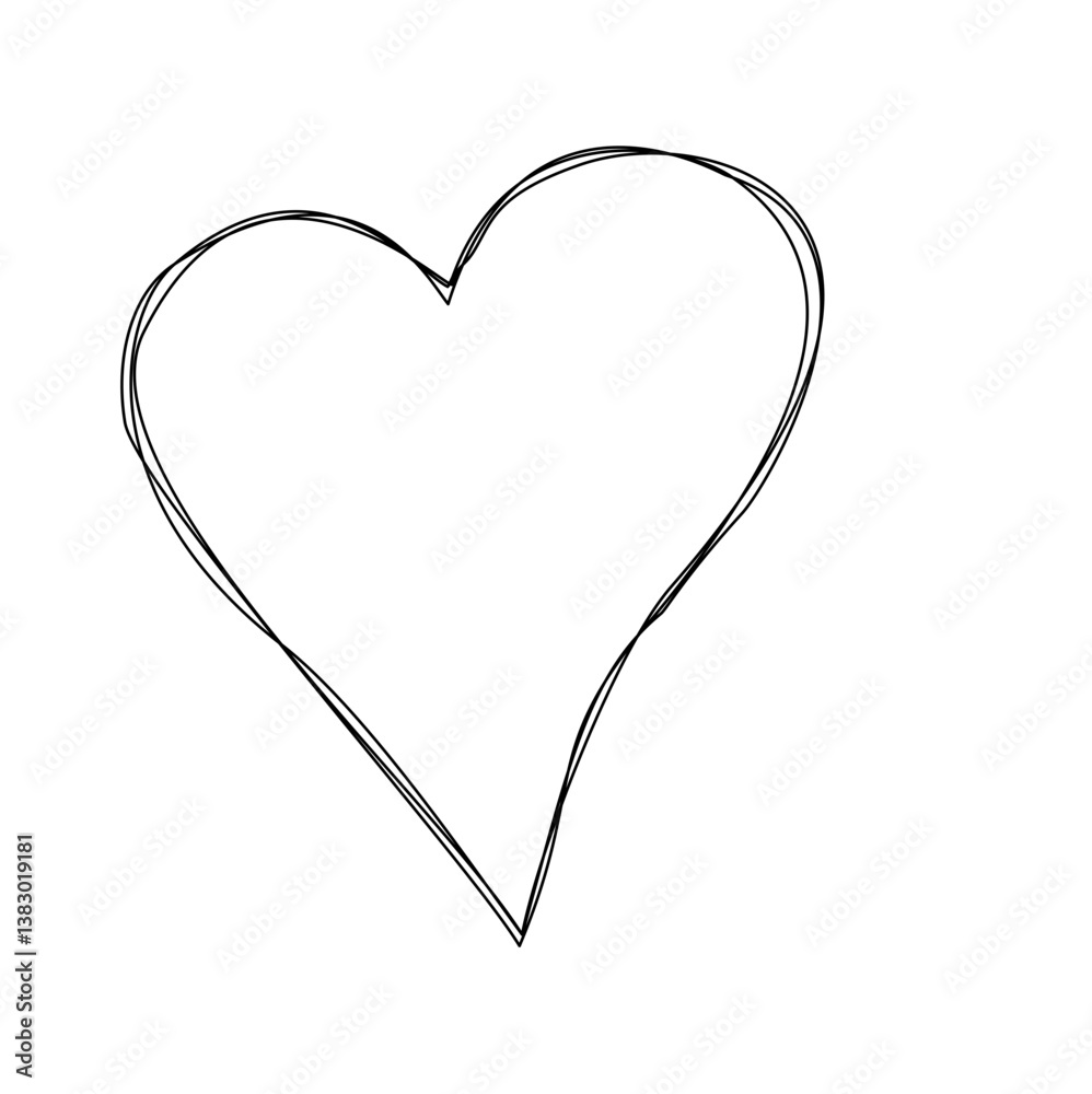 heart doodle heart doodle