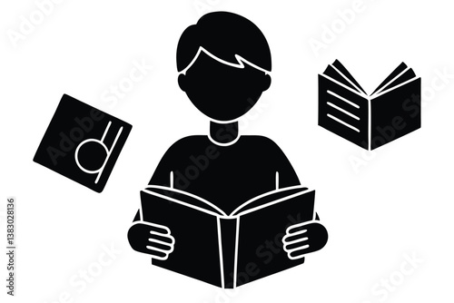 Educational Grammar Guide Vector for Students

