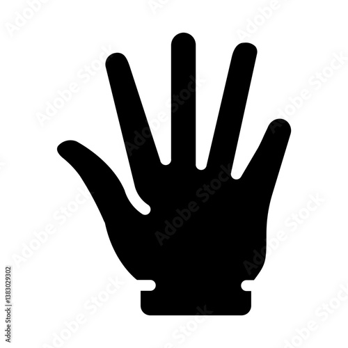 Hand gesture Solid icon