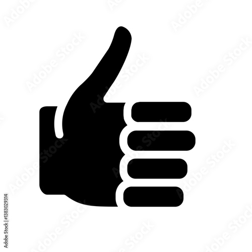 Hand gesture Solid icon