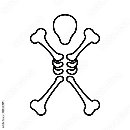 x-ray scan of bones.