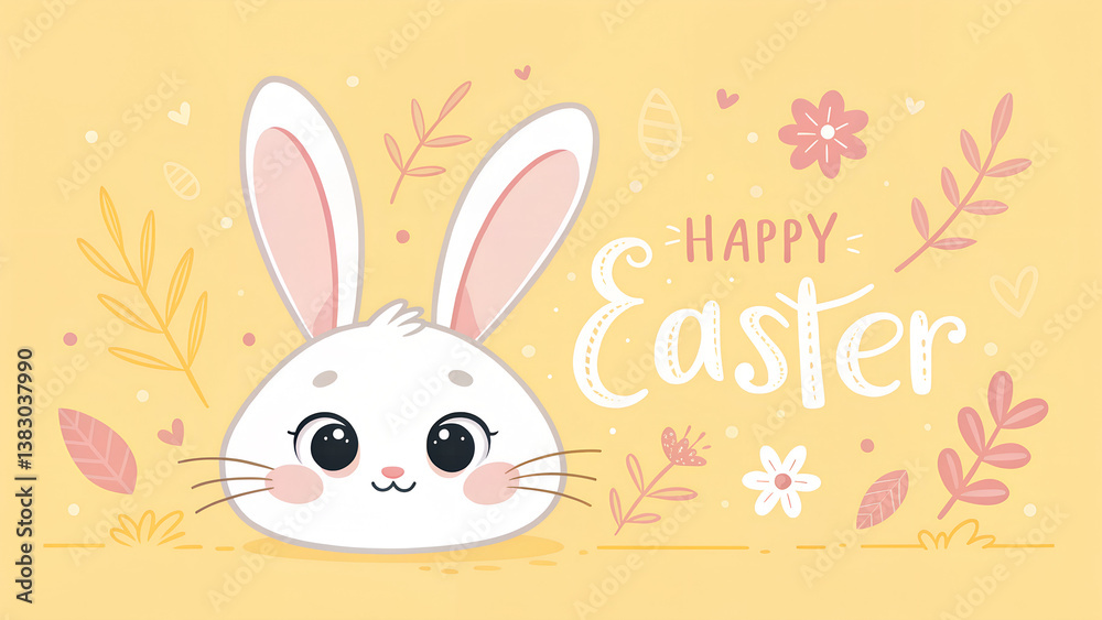 easter bunny with easter eggs easter bunny with easter eggs