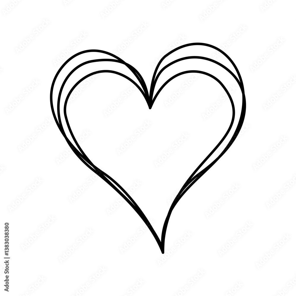 heart doodle