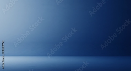 Azure Depth: Subtle Light AI Generated