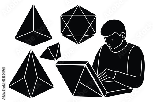 Educational Geometry Shapes Vector for Students

