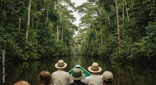 Amazon River Cruise: Exploring the Rainforest in a Boat,Adventure trip into Jungle of South America