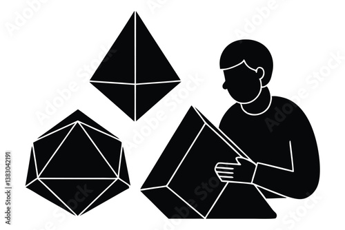 Educational Geometry Shapes Vector for Students

