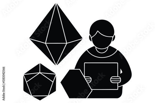 Educational Geometry Shapes Vector for Students

