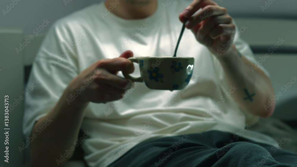 Un homme avec une tasse en céramique à la main boit une boisson chaude.
Un homme tient une tasse en verre dans ses mains.
boisson chaude.
Thé, café, americano, tasse