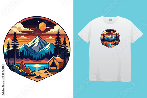 Adventure is calling camper I have to go typography t shirt design .