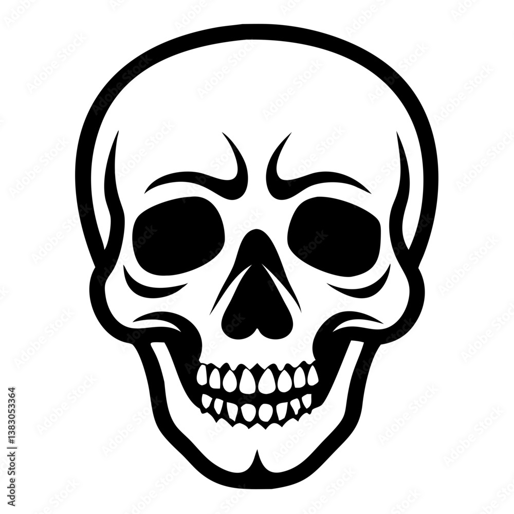Skull Silhouette Skull Silhouette