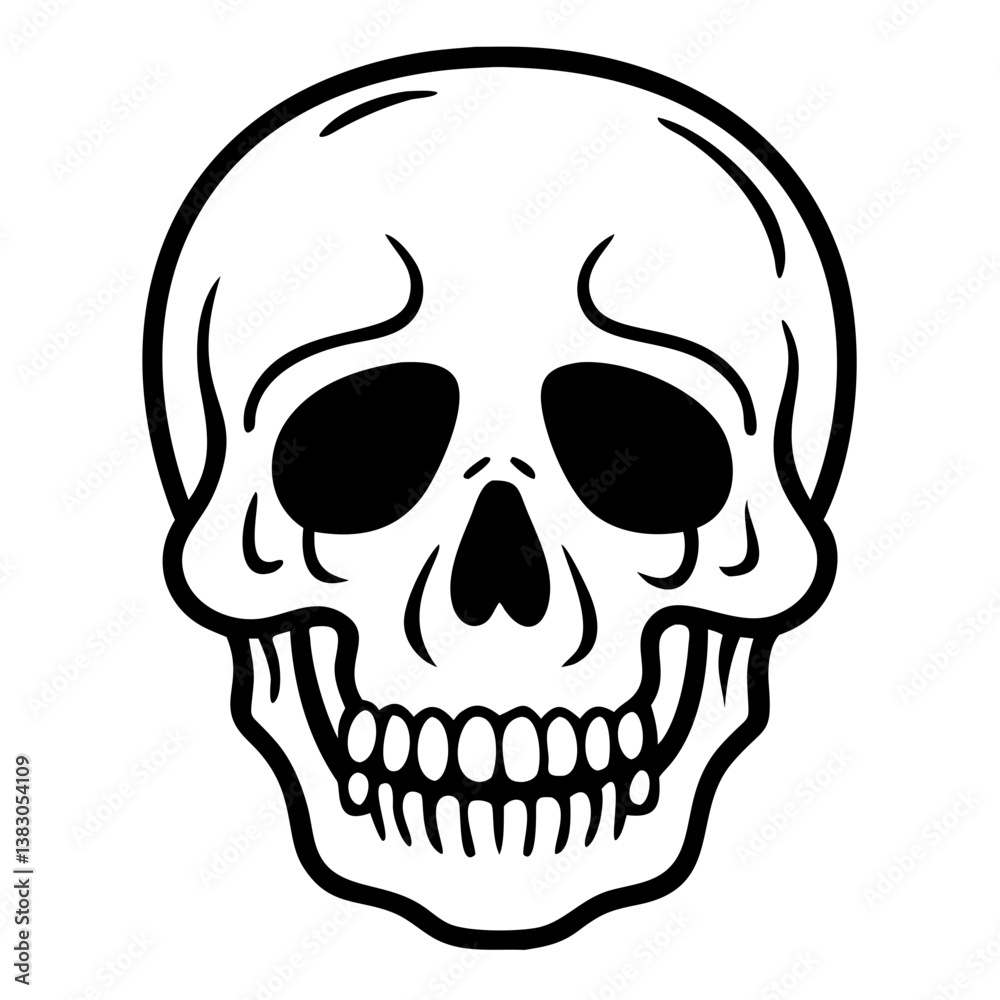 Skull Silhouette Skull Silhouette