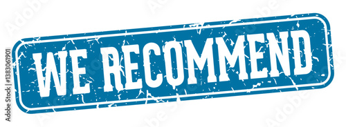 we recommend rectangular sign. we recommend stamp