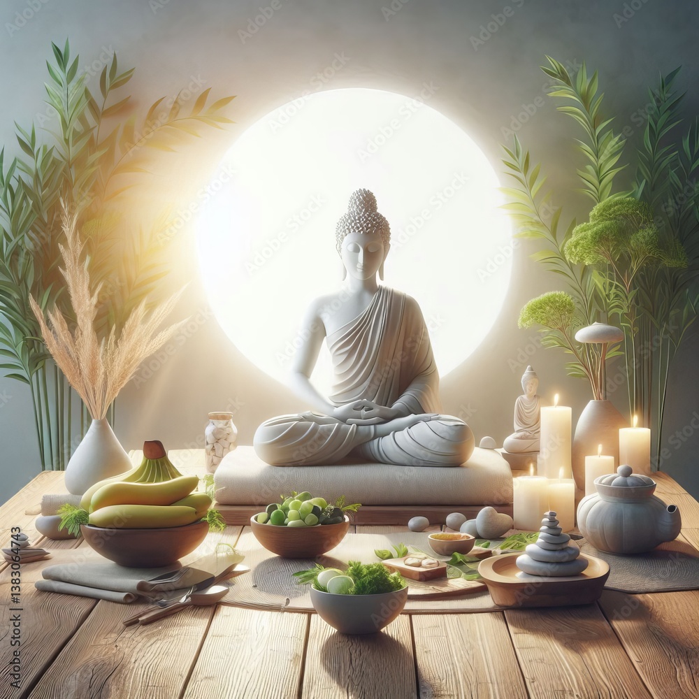 A serene setting that is in a calm environment reinforcing the t A serene setting that is in a calm environment reinforcing the t