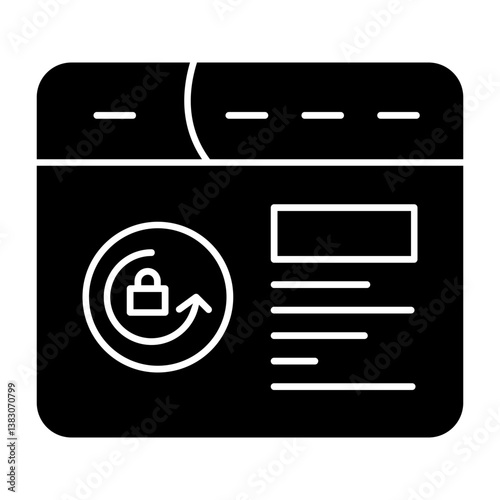 Lock orientation Icon