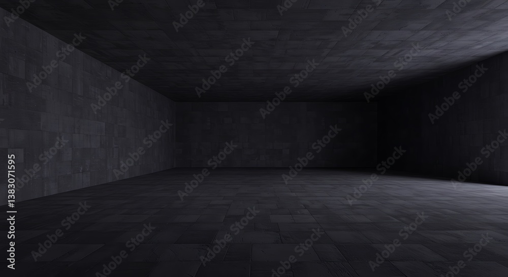 Shadowed Concrete Sanctum AI Generated Shadowed Concrete Sanctum AI Generated