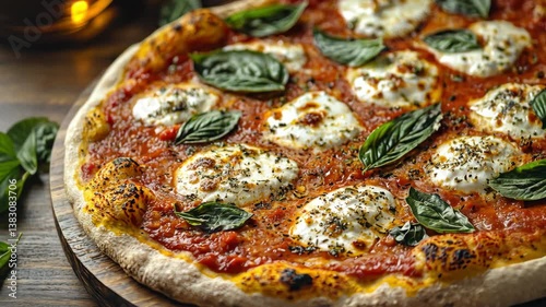 White Sauce Pizza with Mushrooms and Caramelized Onions