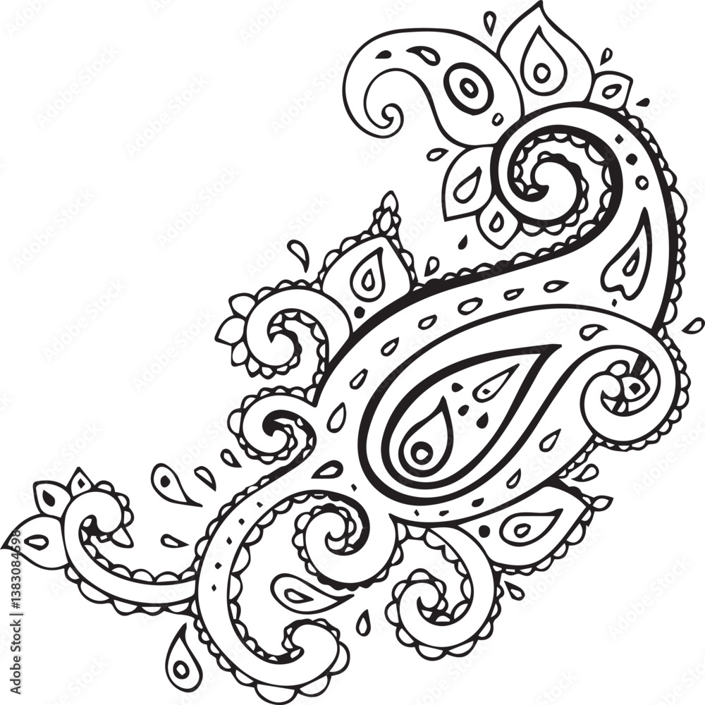Beautiful flower art and mandala vector design Beautiful flower art and mandala vector design