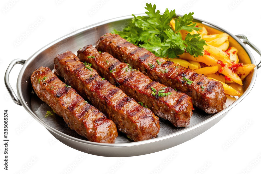 Delicious Grilled Rolls on transparent background Delicious Grilled Rolls on transparent background