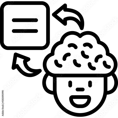 Equal Think In Mind Icon
