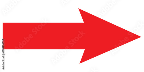 A large black icon with a solid long arrow pointing to the right on a white background