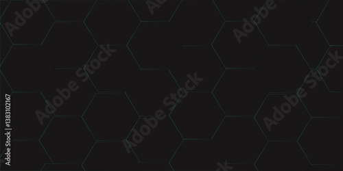 Abstract emboss blue Hexagonal Background. Luxury White Pattern. Futuristic abstract honeycomb mosaic white background. geometric mesh   Vector Futuristic minimal honeycomb mosaic black background