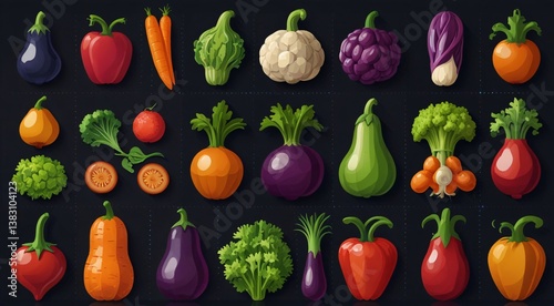 collection of vegetables