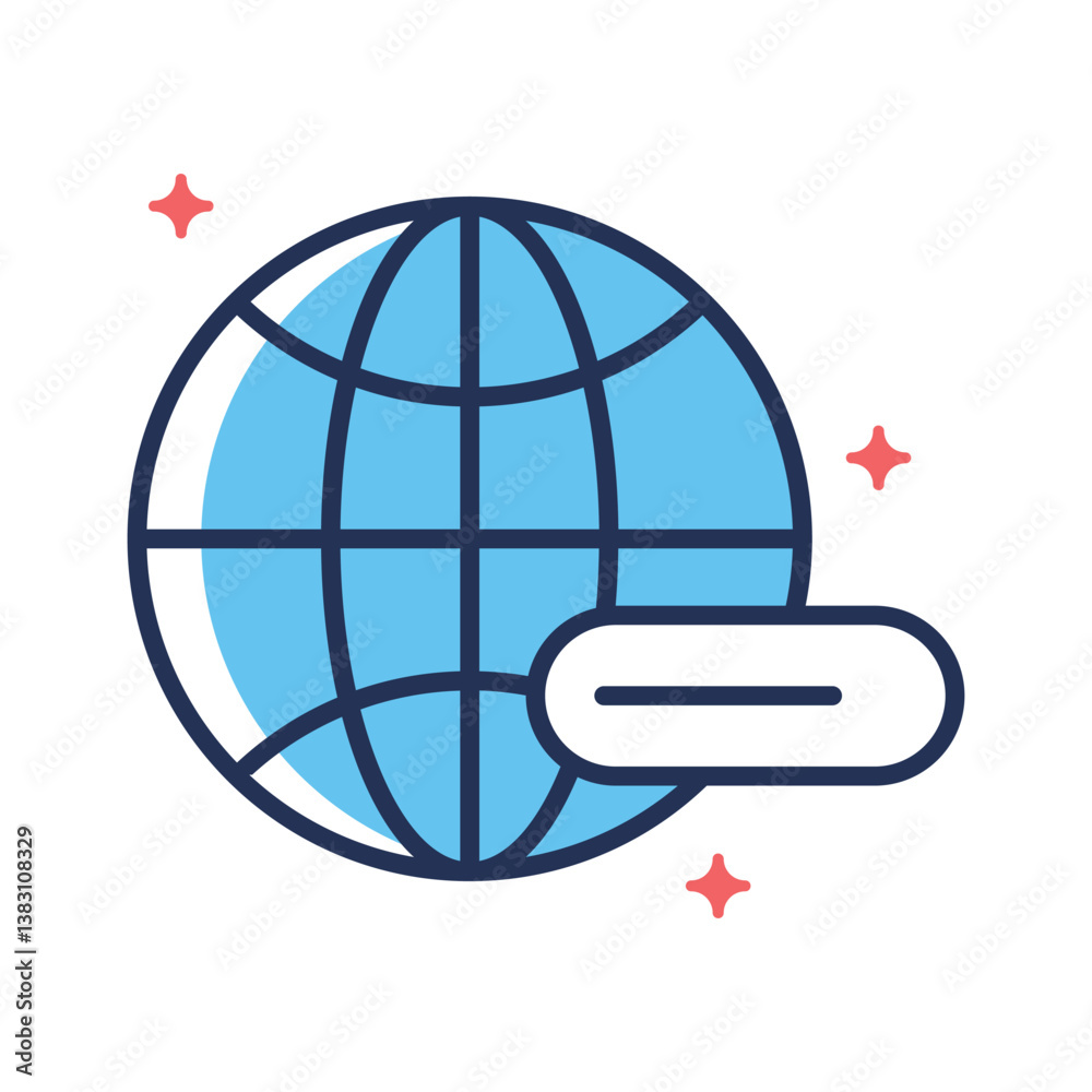 Here is a premium outline icon of web browser technology Here is a premium outline icon of web browser technology