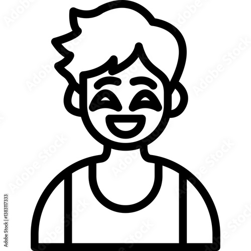 Happy Boy Icon