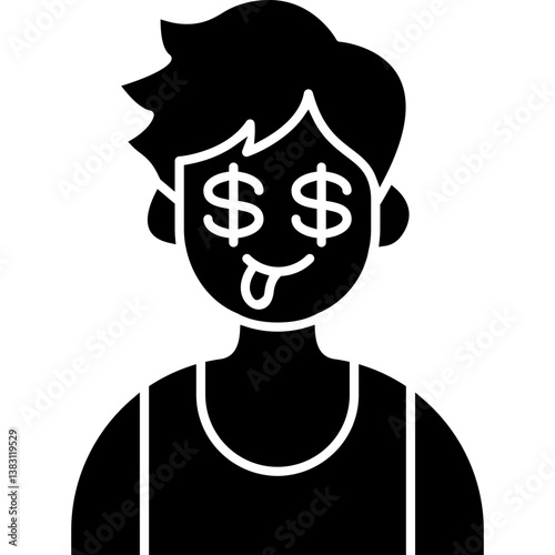Greed Boy Icon