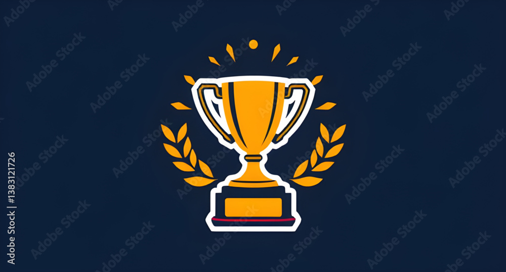 trophy art icon trophy art icon
