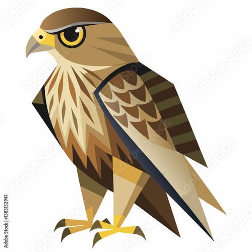 eagle on a white background