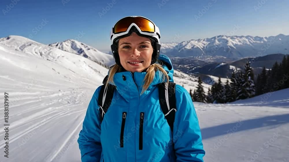 Skiing in the Alps: A Woman's Winter Adventure Skiing in the Alps: A Woman's Winter Adventure