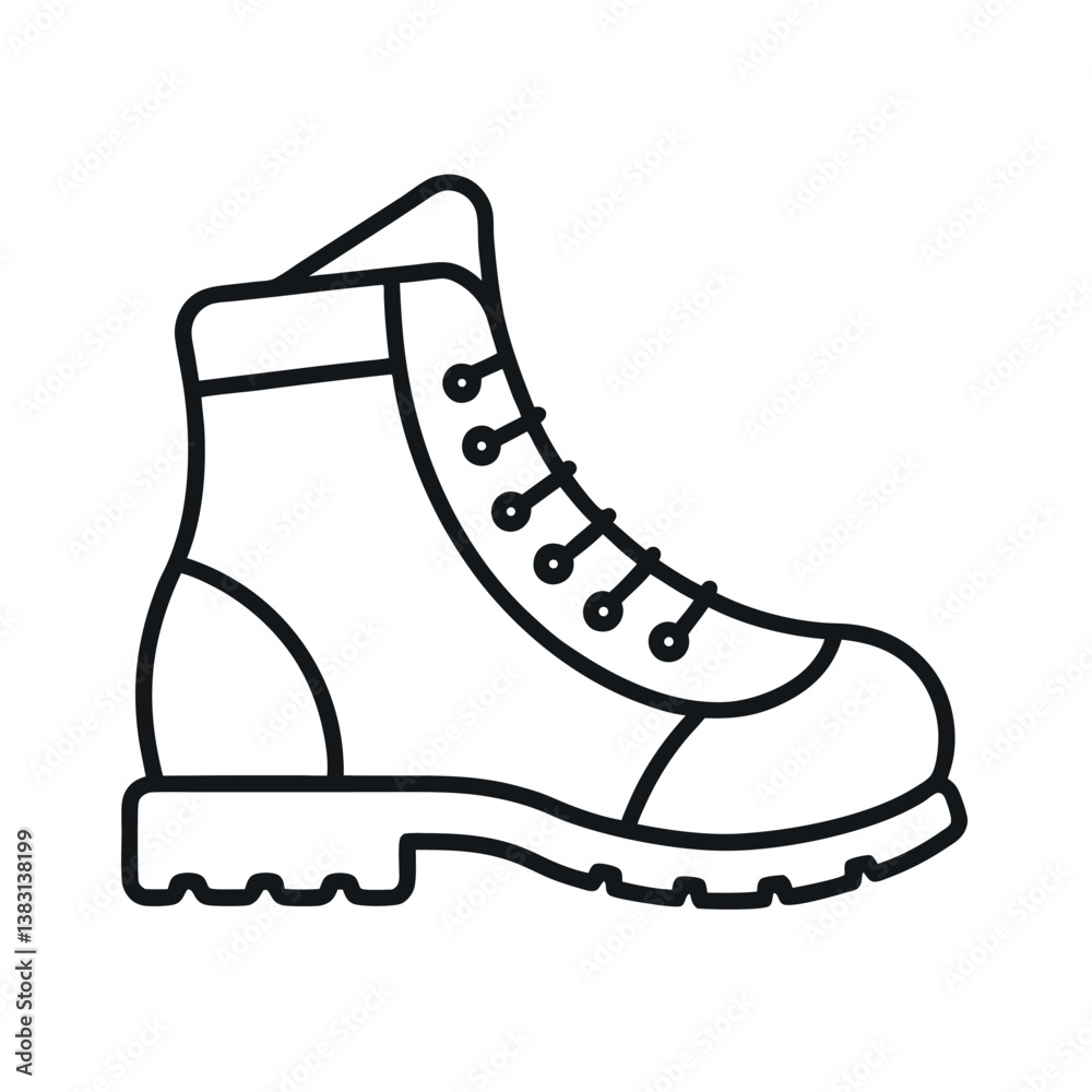 Trekking Boot Line art Vector for Digital Art
Trekking Boot Line art Vector for Digital Art