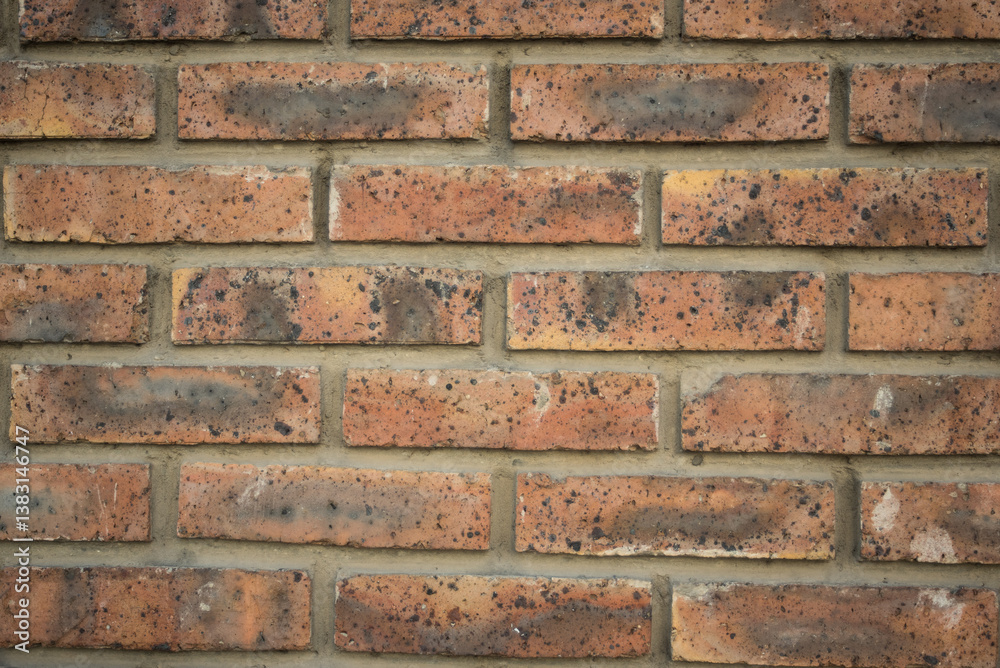 Fototapeta premium Closeup of brick wall texture background
