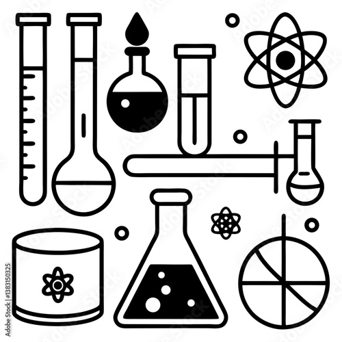 science and chemistry icons