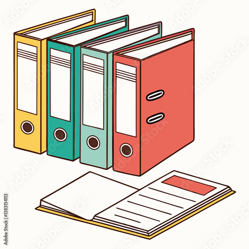 folder with documents