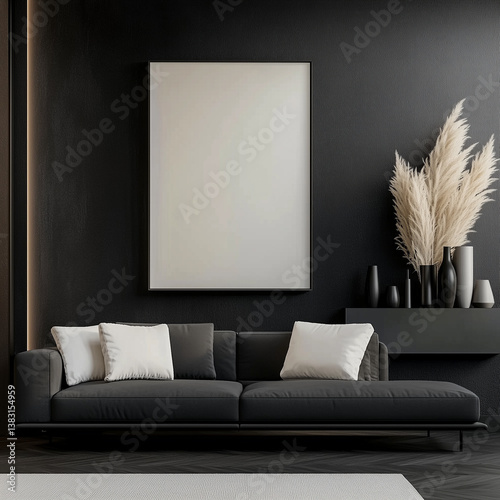 Sophisticated Minimalism in a Modern Living Space