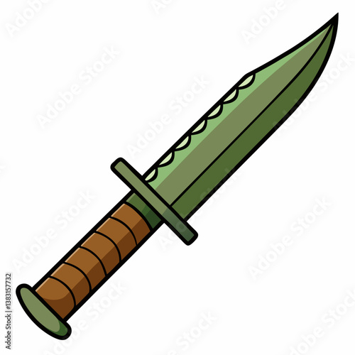 knife with a blade