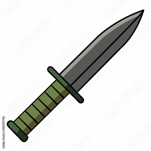 knife with a blade